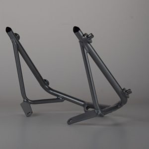 Telaietto supporto cupolino BMW R1200 R argento dal 2007 al 2010