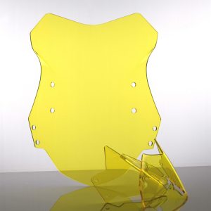Kit cupolino e deflettori Benelli TRK 502 giallo dal 2018