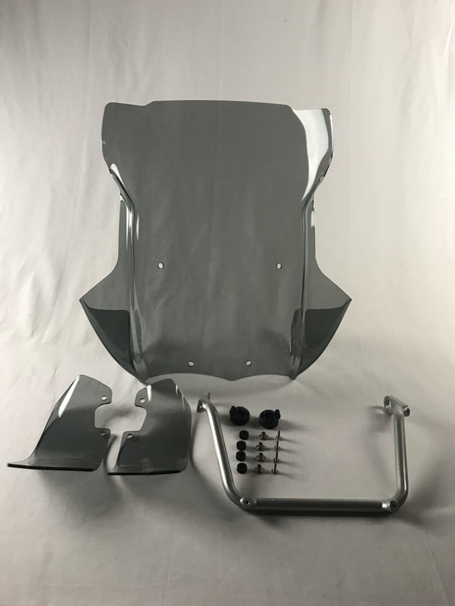 Kit cupolino, telaietto e deflettori BMW R 1200 GS adventure fumè 2004-2012