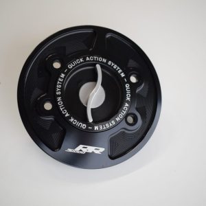 Tappo serbatoio chiusura rapida racing per BMW S1000RR dal 2015 al 2019 con logo